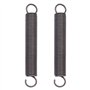 NewZC 150mm Ressort de Traction en Acier 2 Pièces Ressort de Compression Inoxydable Ressort de Tension avec Double Crochet pour