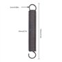 NewZC 150mm Ressort de Traction en Acier 2 Pièces Ressort de Compression Inoxydable Ressort de Tension avec Double Crochet pour 