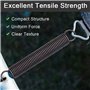 NewZC 150mm Ressort de Traction en Acier 2 Pièces Ressort de Compression Inoxydable Ressort de Tension avec Double Crochet pour 