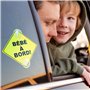 5 cm - Autocollant de voiture avec double ventouses - Autocollan
