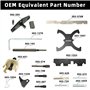 Kit Outils Calage Moteur ｜Outils arbre à cames｜pour Ford Mazda 1.4 1.6 1.8 2.0 Di/TDCi/TDDi ECOBOOST 1.6 Ti-VCT 1.5/1.6 VVT 2.3L
