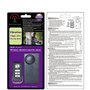 Mengshen Alarme de Vibration Sans Fil, Alarme Antivol pour Vélo/Moto/Voiture/Véhicules/Porte/Fenêtre, Son 110db (Télécommande In