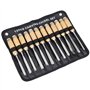 Coolty 12pcs Menuiserie Couteau à Découper Kit
