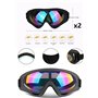 Lentilles de protection moto