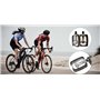 Pédales de vélo classiques pour la ville/le trekking, en alliage d'aluminium, pédales de vélo noires avec pédales fixes antidéra