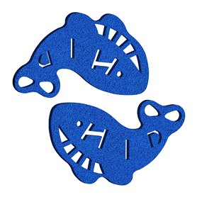 HIDAMAZY Lot de 2 balles anti-peluches réutilisables pour le linge