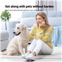 HIDAMAZY Lot de 2 balles anti-peluches réutilisables pour le linge, attrape-poils d'animaux domestiques, chiens, chats, machine 