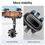 StarryTiger Support Téléphone Rétroviseur Voiture, Porte Téléphone Voiture Rotatif à 360 Degrés, Opération à Une Main, Support d