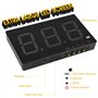 Décibel Meter Wall Hanging Sound Level Meter Tester 30-130db Decibel Mesure du Bruit avec Alarme, décibelmètre numérique avec Gr