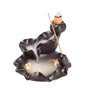 Zwenjuan Brûleur D'encens à Retour de Cascade Brûleur D'encens à Flux Inversé Waterfall Backflow Incense Burner Holder Brûleur p