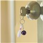 Zwenjuan Mini Bowling Porte-clés,4 Pièces Bowling Pin Ball Keychain Suspendus Ornement Porte-Clés Cadeau de Bowling,pour Anniver