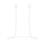 2Pcs Cordon De Connecteur De Bouchons D'Oreilles,Empêchant Les Bouchons D'Oreille de Tomber，Cordon En Silicone Flexible Pour Bou