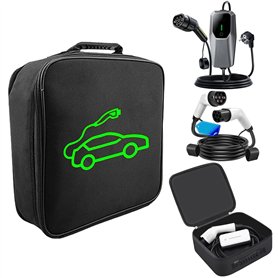 LOTHID Sac de rangement portable EV pour câbles de charge et accessoires de voiture - Sac de rangement en nylon 1680D - Rangemen