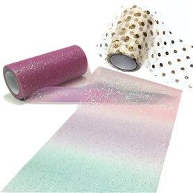 1 rouleau de fil dégradé de couleur