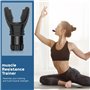 kuword Entraîneur d'exercice portable réglable pour la bouche et les muscles pour l'entraînement quotidien de fitness, l'exercic