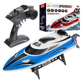 ZYGY BLLRC L100 Bateau Télécommandé Bateau à Grande Vitesse Bateau Télécommandé étanche Modèle de Bateau Jouet électrique modèle