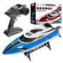 ZYGY BLLRC L100 Bateau Télécommandé Bateau à Grande Vitesse Bateau Télécommandé étanche Modèle de Bateau Jouet électrique modèle