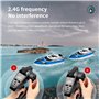 ZYGY BLLRC L100 Bateau Télécommandé Bateau à Grande Vitesse Bateau Télécommandé étanche Modèle de Bateau Jouet électrique modèle