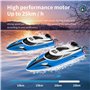 ZYGY BLLRC L100 Bateau Télécommandé Bateau à Grande Vitesse Bateau Télécommandé étanche Modèle de Bateau Jouet électrique modèle