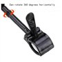 OUKEYI Lot de 10 supports rotatifs en plastique pour panneau de marchandise - Support d'affichage de prix - Clip réglable