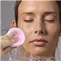 48 Pièces Éponges Visage Comprimées, Éponges Cosmétiques Rondes Réutilisables Éponge Démaquillage pour Nettoyage de Visage (Rose