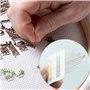 SZCXDKJ Lot de 8 mini cercles en bambou de 15,2 cm pour broderie au point de croix, loisirs créatifs, couture pratique