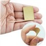 200 Pcs Drapeaux de Cure-Dents Vierges Drapeau en Papier Kraft Cure-Dent de Cocktail Cupcake Picks de Fruits pour Cupcake Topper