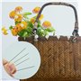 Lot de 100 épingles à coudre droites en forme de goutte d'eau - 5,1 cm - Pour bouquet de mariage - Avec boîte - Pour loisirs cré