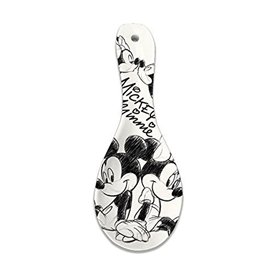 Disney Mickey and Minnie Mouse Sketch Ceramic Spoon Rest