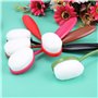 OTCRAFT Lot de 10 grands pinceaux mélangeurs d'encre avec 10 pinceaux avec couvercle et support rond pour scrapbooking, cartes d