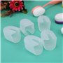 OTCRAFT Lot de 10 grands pinceaux mélangeurs d'encre avec 10 pinceaux avec couvercle et support rond pour scrapbooking, cartes d