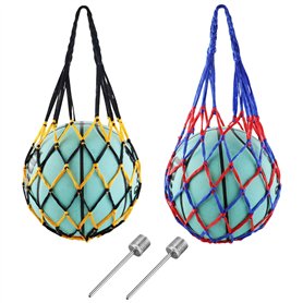 Lot de 2 filets portables pour ballon de football