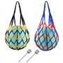 Lot de 2 filets portables pour ballon de football
