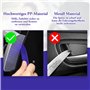 REBECASKYENS Lot de 5 Outils de démontage de Voiture Violets - Cales de Garniture de Voiture - Outils de démontage pour intérieu