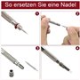 REBECASKYENS Outil d'horloger - Outils pour barrettes à ressort - Outil de retrait de barrettes à ressort - Poignée en acier ino