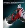 WESLITE Lampe Frontale Rechargeable Puissante 12000 Lumens, XHP99 Lampe Frontale LED Ultra Puissante 4 Modes Torche Frontale Zoo