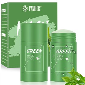 2 Pièce Green Masque Stick