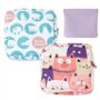 2 petits sacs menstruels