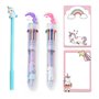 PFLYPF Lot de 3 stylos à bille dix couleurs