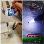 2 stylos lumineux pour peinture diamant avec lumières, pinceaux diamantés, stylos d'art diamantés, accessoires et outils d'art d