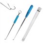PFLYPF Lot de 2 extracteurs d'hameçons de pêche en acier inoxydable pour pêche en mer