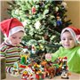 24 Jours Calendrier l'avent Enfant de Compte à rebours de Noël Blocs de Construction Ca