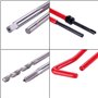 Teabelle Kit 30pcs de Réparation de Filetage Foret Sleeves Type Helicoil Outils M6 Filetage Douille du Moteur Voiture