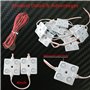 12 V 40 LED automobile Intérieur Feux de travail Kits de lampe de toit Plafonnier pour van Tunk RV Bateau Remorque