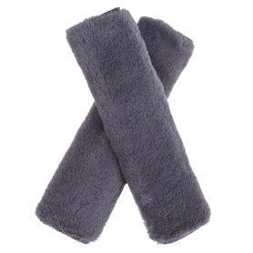 Lot de 2 coussinets en peluche pour ceinture de sécurité pour ceinture de sécurité