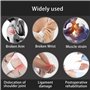 ATBUSS 1pc Sangle de blessure au coude et au bras en maille noire, équipement de protection unisexe, équipement de protection an
