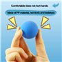 MEMOFYND Lot de 40 balles de tennis de table colorées en plastique pour chats et chiens, fêtes d'art et de bricolage, jeux d'éco