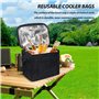 MEMOFYND 1 sac isotherme pliable de 11 l, glacière de pique-nique, sac isotherme, sac isotherme réutilisable