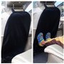 Ciaoed Protections de Sièges Arrière Voiture Impermérable Oxford Tissu Couverture Housse pour Les Enfants 2 Pièce