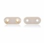 VDE Industries Lot de 2 charnières de rechange modernes en ABS brut compatibles avec Ikea Hemnes pièce #110364